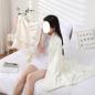 Preview: 360Home elegantes Duschtuch Handtuch schön einfarbig Badetuch Drei